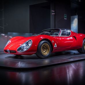 Δέος απέναντι στην Alfa Romeo 33 Stradale