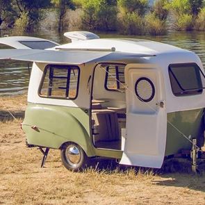 Εναλλακτικές διακοπές με αυτό το μίνι τροχόσπιτο