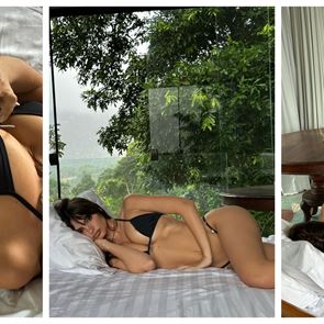 H Emily Ratajkowski παρουσιάζει τα νέα μικροσκοπικά μαγιό της και κανείς δεν εστιάζει