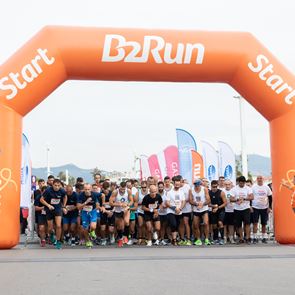 B2Run, το πρώτο Εταιρικό Δρομικό Πάρτι στην Ελλάδα στέφθηκε με επιτυχία