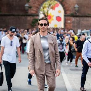 <em>Ιταλική</em> φινέτσα στο street style του Pitti Uomo