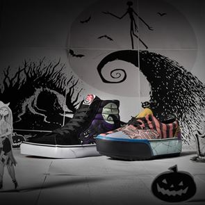Η Vans γιορτάζει το Halloween με τον "Χριστουγεννιάτικο εφιάλτη" του Tim Burton