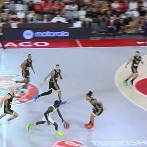 Κατάλαβε κανείς τι έκανε ο Kendrick Nunn στον αγώνα με τη Μονακό; (video