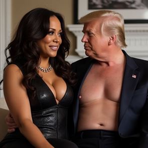 To ΑΙ &#39;ένωσε&#39; την Kamala Harris και τον Donald Trump