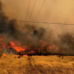 Ένα ζευγάρι τουριστών από τη Σουηδία μιλά για τις πυρκαγιές στη Ρόδο