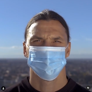 Ο Zlatan Ibrahimovic θέλει να φοράς τη μάσκα σου