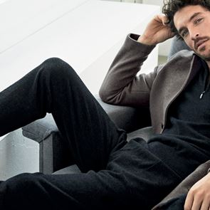 Το κομψό κασμίρι πρωταγωνιστεί στη νέα αντρική συλλογή του Falconeri για τη σεζόν F/W 2018-2019