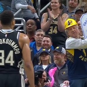 Oπαδός των Pacers τρόλαρε τον Γιάννη Αντετοκούνμπο και έγινε viral (video