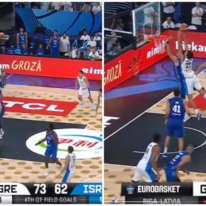 Το επικό στιγμιότυπο από το Ελλάδα-Ισραήλ που θέλουμε να βλέπουμε συνέχεια (βίντεο