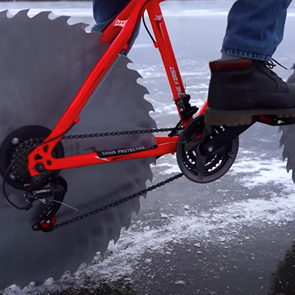 Το icycycle είναι ένα ποδήλατο για τον πάγο