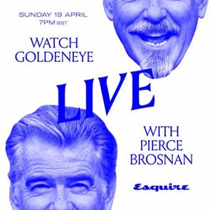 Ο Pierce Brosnan βλέπει το GoldenEye με αναγνώστες του Esquire