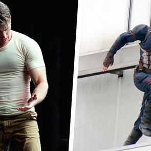 H σωματική μεταμόρφωση του Chris Evans