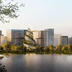 Κάτι μας θυμίζουν τα νέα HQs της Amazon