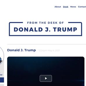 Σε άλλα νέα, έτοιμο τo social network του &lt;em>Donald&lt;/em> &lt;em>Trump&lt;/em>