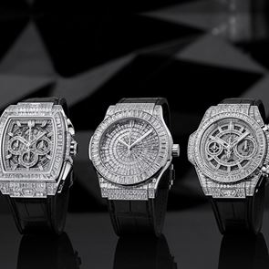 Η Hublot έντυσε με τουλάχιστον 300 διαμάντια τα νέα της μοντέλα