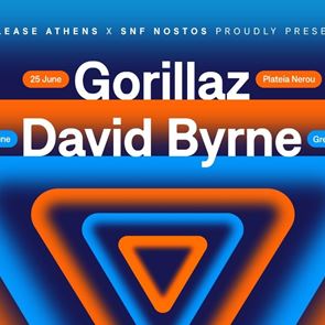 Gorillaz &amp; David Byrne στο Release Athens x SNF Nostos 2026, δεν περιγράφουμε άλλο