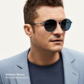 Ο Orlando Bloom σου βάζει τα γυαλιά, ηλίου και οράσεως