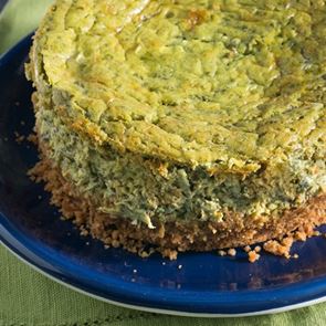 Aλμυρό cheesecake με γεύση σπανακόπιτα, ένα μικρό έπος