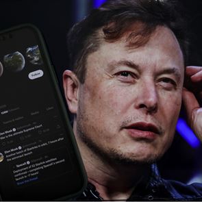 Ένα ελληνικό tweet στο timeline του Elon Musk