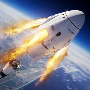 O πύραυλος Falcon 9 του &lt;em>Elon&lt;/em> &lt;em>Musk&lt;/em> καταστράφηκε εν πτήσει