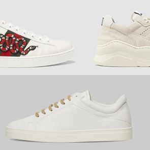 Με λευκά sneakers όλο τον χρόνο