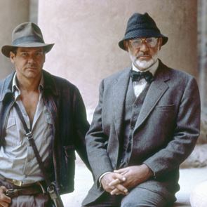 Ο Harrison Ford αποχαιρετά τον Sean Connery