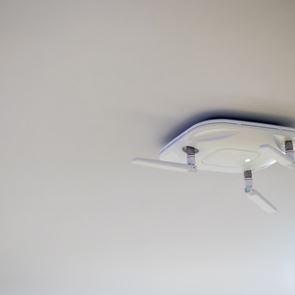 Τοποθετώντας το router στο ταβάνι