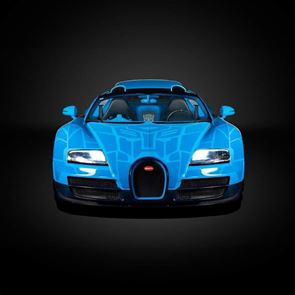 Αυτή η Bugatti Veyron είναι για τους fans των Transformers