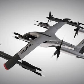 <em>Hyundai</em> και Uber παρουσίασαν το νέο τους ιπτάμενο ταξί