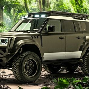Το θηριώδες εξάτροχο Land Rover Defender για να σκοτώνεις ζόμπι