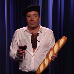 Όταν ο Jimmy Fallon την είδε Emmanuel Macron