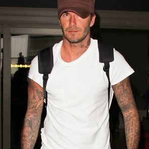 Ωδή στο λευκό T-shirt του David Beckham