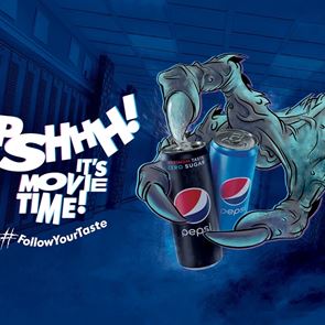 Νέα καμπάνια Pepsi: "Pshhhh! It’s movie time