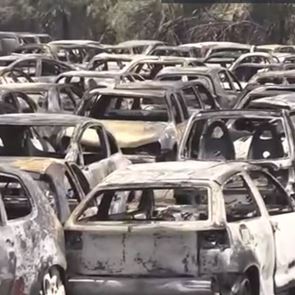 Καταστροφή στο τελωνείο Πατρών: 550 οχήματα έγιναν στάχτη