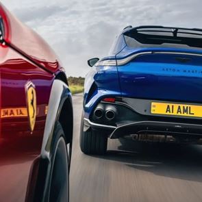 Ferrari Purosangue εναντίον Aston Martin DBX707, η μάχη των &lt;em>SUV&lt;/em> υψηλών επιδόσεων