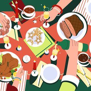 5 βήματα για να μην πάρεις κιλά μέσα στις γιορτές