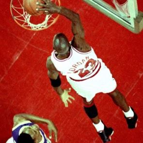 Ανέκδοτες φωτογραφίες του Michael Jordan από τον David Banks