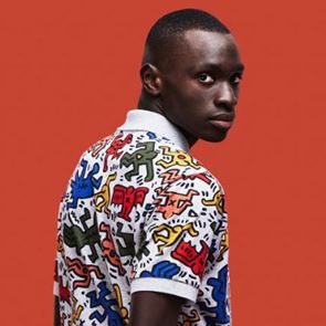 Τα γκράφιτι του Keith Haring στα πόλο μπλουζάκια της Lacoste