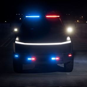 Το <em>Tesla</em> Cybertruck ως περιπολικό της αστυνομίας