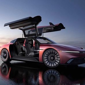 Ηλεκτρική επιστροφή στο μέλλον με το DeLorean Alpha 5