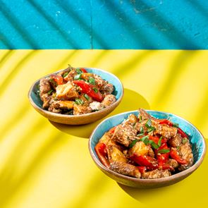 <em>Κοτόπουλο</em> μπάρμπεκιου με ανανά, η συνταγή