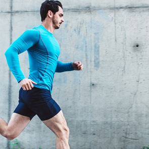 Αποκτώντας μυς τρέχοντας