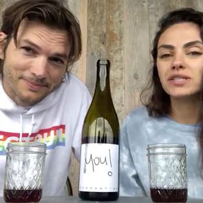 Ashton Kutcher και Mila Kunis φτιάχνουν το κρασί της καραντίνας