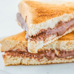 Club Sandwich αλλά με σοκολάτα