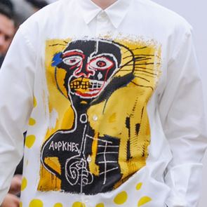 Η συνεργασία μεταξύ Comme des Garçons και Jean-Michel Basquiat είναι έργο τέχνης