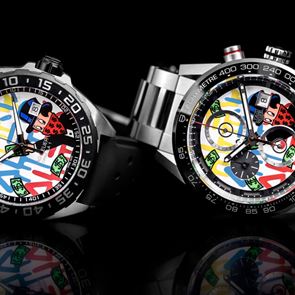 Street artist επανασχεδίασε δύο εμβληματικά ρολόγια της Tag Heuer