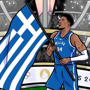 Η τιμητική ανάρτηση της Fiba για τον σημαιοφόρο Γιάννη Αντετοκούνμπο