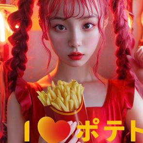 Τα McDonald&#39;s στην Ιαπωνία διαφημίζουν τηγανητές πατάτες με τεχνητή νοημοσύνη