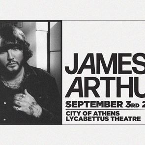 Ο James Arthur έρχεται τον Σεπτέμβριο στην Αθήνα