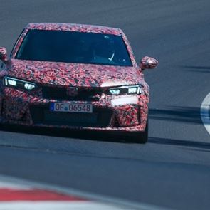 Επιτέλους, το νέο Honda Civic Type R στο Nurburgring